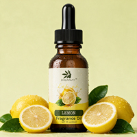 Aangepaste natuurlijke citroengeur olie, frisse citrus aroma olie voor diffuser, kaars, zeep