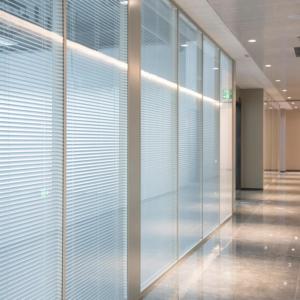 Système <span class=keywords><strong>de</strong></span> cloisons en verre pour bureau et atelier, innovant et écologique, à double vitrage, isolation acoustique élevée, panneaux modulaires flexibles - Product Image 4