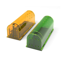 Piège à rats en plastique ABS VN Boîte de capture de souris non toxique sans danger pour les chats pour la lutte antiparasitaire professionnelle résidentielle commerciale