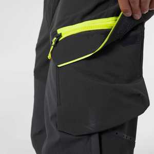 Confortable Respirant Cordura Hommes Vêtements De Travail En Plein Air Pantalon Construction Multi Poches Durable Haute Visibilité Bandes Réfléchissantes - Product Image 4