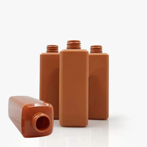 Venta caliente botellas cuadradas de gel de ducha de plástico PET hechas en Vietnam para suero y loción para el cuidado de la piel - Product Image 6