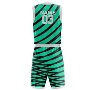 Qualité supérieure 100% Polyester Basketball Jersey Set Couleur personnalisée Respirant Imprimé Technics Sportswear Uniforme Basketball - Product Image 2