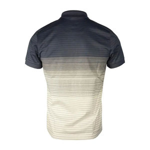 T-shirt de golf pour homme en coton tricoté 220g de haute qualité, à manches courtes, boutonné, séchage rapide, respirant, couleur unie, grande taille, logo frontal - Product Image 3