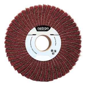 Netron Premium 165x50mm Combi Disque à lamelles de polissage OEM/ODM/OBM Solution de finition de surface à double couche personnalisable - Product Image 1