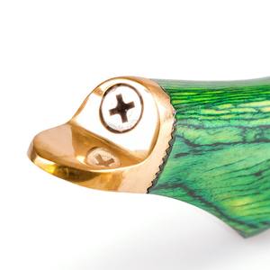 Cuchillo de Herrador de Doble Filo Sambrialmed Internacional Premium, Acero Inoxidable J2, Mango de Madera, Instrumento Veterinario Recto - Product Image 6