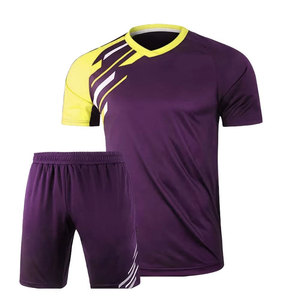 Conjunto de uniforme de tenis sublimado para hombre con diseños OEM 2025, uniforme de ropa de tenis Unisex DE LA Liga de Club de tamaño juvenil - Product Image 1