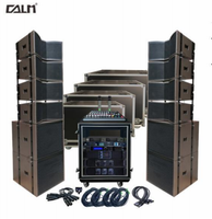 Système complet de réseau de lignes passives 7200W avec 8x deux hauts de 8 "et 4 sous-marins de 18" pour les concerts en plein air
