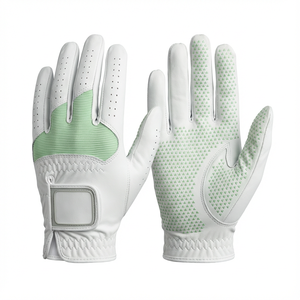 Gants de golf en cuir Cabretta de qualité supérieure, confortables, durables, stables et robustes, avec une adhérence optimale et un ajustement parfait, adaptés à tous les temps, logo personnalisé - Product Image 5