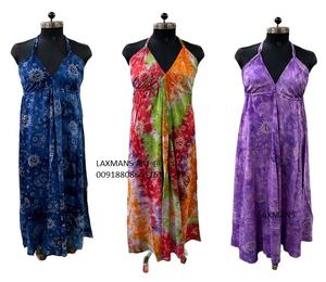 Rayon Printed Ladies Long Dress Rayon Printed Long Dress <b>Silk</b> Dress Women Long Dress Trendy Long Dress Bohemian Women Long Dress - Product Image 1