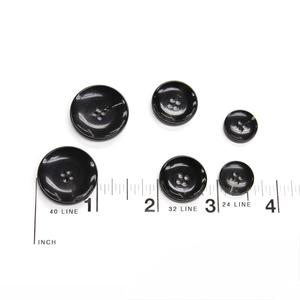 กระดุมเปล่าทำจากเขาควายธรรมชาติสำหรับอุปกรณ์ตกแต่งเสื้อผ้า คุณภาพสูง - Product Image 2