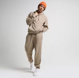 Pantalons de survêtement décontractés en toile épaisse, taille ample, style hip-hop, écologiques, à jambes larges, pour hommes, vente en gros - Product Image 2