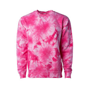 Sudadera de cuello redondo de talla XS para mujer, Jersey informal de invierno de manga larga con tinte anudado, forro de algodón 100%, último diseño, detalle frontal - Product Image 1