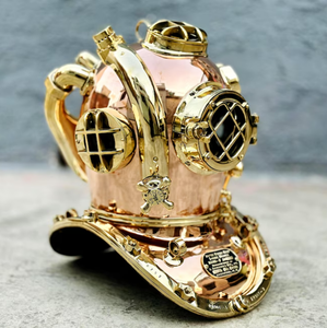 Casque de plongée Marine Deep Sea Scuba Divers meilleur cadeau nautique pour lui Casque de plongée sous-marine Antique de qualité supérieure - Product Image 1