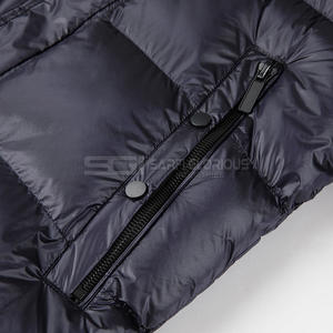 Chaqueta acolchada de nailon y poliéster de alta calidad personalizada para hombre, chaqueta acolchada de burbujas en tallas XS a XL - Product Image 4