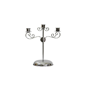 Candélabre en métal de qualité supérieure, aluminium, 5 bras, finition dorée, support de bougie, vente en gros, décoration de table, mariage, fête - Product Image 5