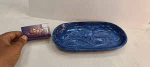 ชุดถาดรองจานชุบเรซินทำด้วยมือถาดรองแก้วทำจากไม้ปรับแต่งได้ตามต้องการสำหรับบ้านร้านอาหารอินเดีย - Product Image 3