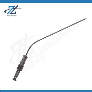 ท่อดูดแบบดึงกลับได้ ความยาว 220 มม. ทำจากสแตนเลส เครื่องมือผ่าตัด ได้รับการรับรองมาตรฐาน CE ผลิตในปากีสถาน - Product Image 2