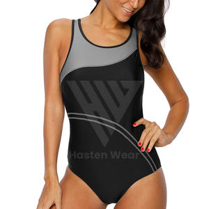 Traje de Baño de Alta Calidad de Último Diseño para Mujer y Trajes de Baño de Una Pieza al por Mayor de Marca Privada - Product Image 5