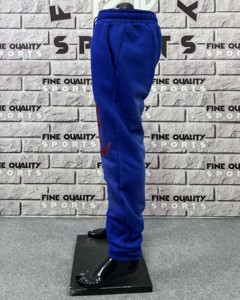 Pantalon bleu Royale Vintage personnalisé 100% coton soufre soleil fané pantalon broderie pantalon de survêtement Scrunch bas pantalon pour hommes - Product Image 4