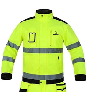 ชุดยูนิฟอร์มคนงานแบบสะท้อนแสง โพลีเอสเตอร์ ทนไฟ มองเห็นได้ชัดเจน สำหรับทุกเพศ  รับสกรีนโลโก้ เสื้อทำงานเพื่อความปลอดภัย - Product Image 2