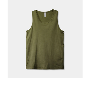 Débardeur de sport pour hommes, col en U, tissu côtelé de forme rapide, haut sans manches pour le fitness en plein air, nouvel arrivage d'été - Product Image 4