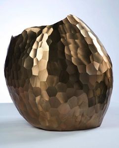 TQC Tabletop Decorative Flower <b>Vase</b> for Living Room Bed Room Decor Modern Design Handmade Aluminum Metal <b>Unique</b> Hot Selling - Product Image 2