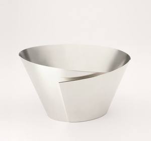 ชามช็อคโกแลตโลหะที่ทันสมัยที่มีพื้นผิวเรียบสำหรับจัดแสดงช็อคโกแลตในงานอีเวนต์และงานปาร์ตี้ที่หรูหรา - Product Image 5