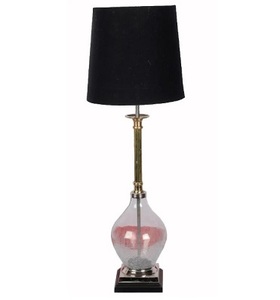 Silver Side Table Lamp with Wire Fabric Shade Table Lamp Floor Lamp Indoor <b>Lighting</b> Smart <b>Lighting</b> Moon - Product Image 2