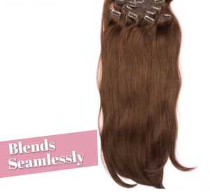 Vente flash : Extensions de cheveux humains vierges Remy, tissage traditionnel indien, mèches complètes, lisses et ondulées, pour machine à tisser - Product Image 4
