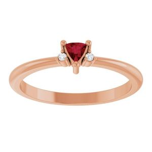Bague Stuller en platine 14K avec pierres naturelles taillées en marquise géométrique, référence 72435:222P, pour fiançailles ou promesse - Product Image 3