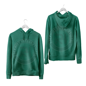 เสื้อฮู้ดผ้าฟลีซเรียบง่ายแบบมินิมอล ยูนิเซ็กซ์ อุ่นสบายสำหรับฤดูหนาว เนื้อผ้านุ่ม สวมใส่สบายๆ ในชีวิตประจำวัน - Product Image 3