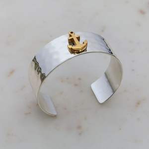 Brass <b>Silver</b> Plated Open <b>Cuff</b> <b>Bracelet</b> for Women Elegant Designer Style with Custom Engraving Fashion Jewelry Gift Bulk Supply - Product Image 3