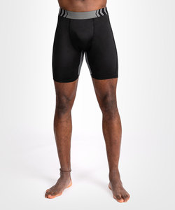 XELENT Diseño de logotipo personalizado Black Vale Tudo Jiu Jitsu Fight Short Boxing Grappling MMA Shorts Spandex/Poliéster Durable - Product Image 3