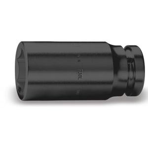 BETA Long Hexagonal <b>Impact</b> <b>Sockets</b> with 1 1/2'' Female Square Drive Phosphatised <b>Socket</b> Tool - Product Image 2