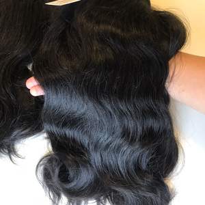 Remy Natural ondulado 100% cabello humano sin procesar 3 paquetes para mujeres negras Grado de alta calidad 12A sin mezcla para la fabricación de pelucas - Product Image 6