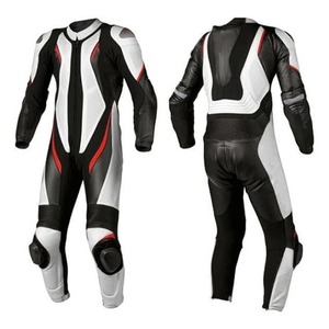 Traje de Carreras de Motociclismo de Cuero Transpirable Personalizado, de Primera Calidad, Resistente al Viento e Impermeable, Ropa de Carreras de Autos y Motos con Estampado - Product Image 3