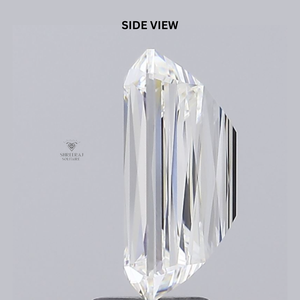 ใบรับรอง IGI เพชร HPHT CVD รูปทรง Radiant แบบเจียระไน Criss Cut เพชรเลี้ยงในห้องปฏิบัติการ น้ำหนัก 4.00 กะรัต สี EF ความสะอาด VVS - Product Image 3