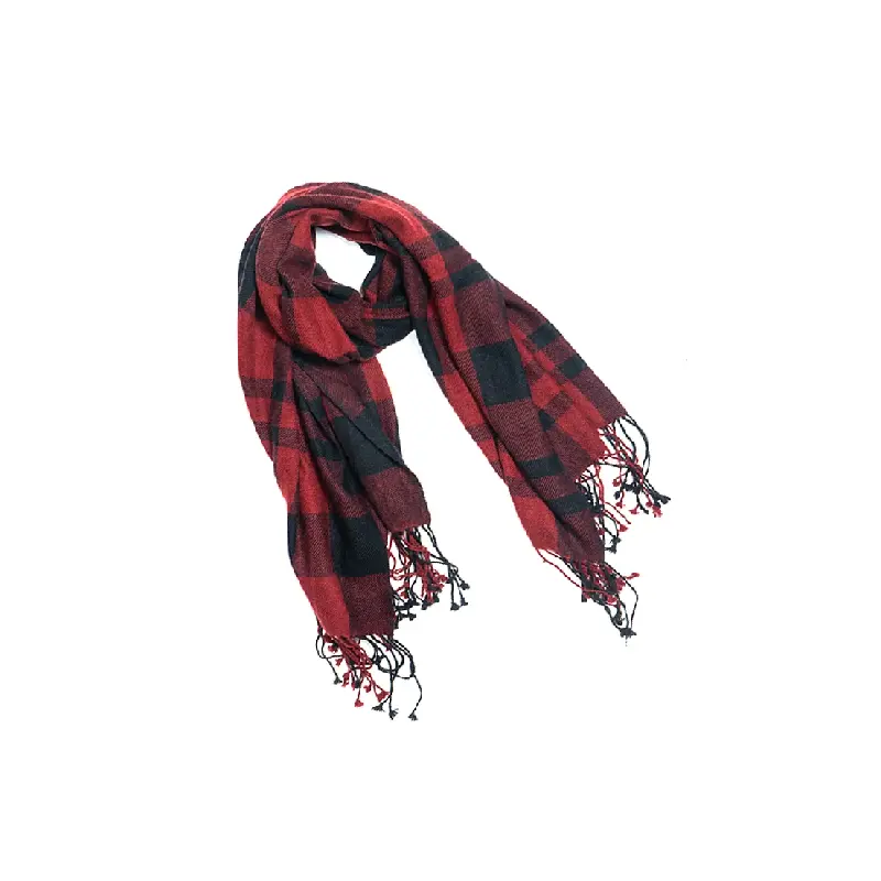 Checkered Kaschmir-Schal das perfekte Geschenk für jeden Anlass Luxus Kaschmir-Schals Pashmina-Schalschal