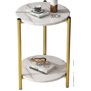 Sofá de almacenamiento minimalista de lujo para sala de estar, mesa redonda pequeña, mesa de centro para un hogar elegante - Product Image 4