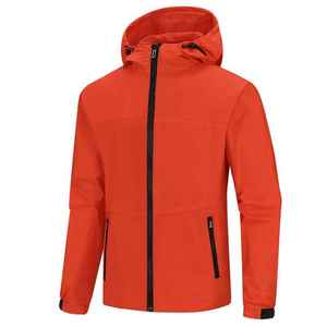 Chaqueta Softshell para hombre hecha a medida de alta calidad, tela de lona con cuello levantado para uso en exteriores de invierno, chaqueta Softshell OEM - Product Image 5