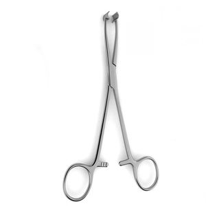 Fórceps de colgajo de cuero cabelludo Iowa de 14cm para estiramiento facial Instrumentos de cirugía manual de acero inoxidable alemán para cirugía plástica - Product Image 1
