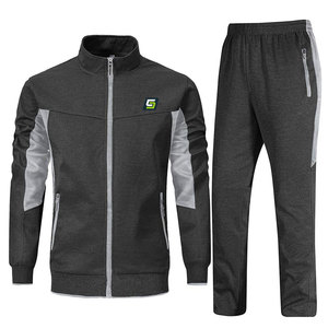 Conjunto Deportivo de Dos Piezas para Hombre, Moderno y Elegante, en Felpa Sólida, Corte Regular, Textura Suave y Detalles Modernos para Comodidad Diaria - Product Image 1