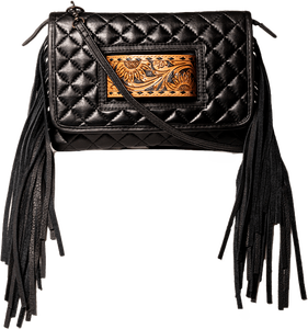 2025 vente en gros nouveau à la mode femmes luxe concepteur peau de vache sac à bandoulière repoussé à la main en cuir frange Vintage sacs à bandoulière - Product Image 1