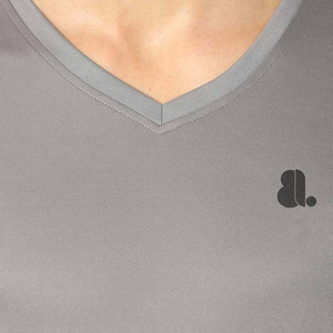 T-shirt en coton à manches longues pour homme de qualité supérieure, col en V, t-shirt à col en V, logo personnalisé, t-shirt à manches longues pour homme à col en V - Product Image 5