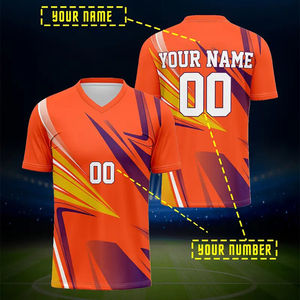 Camiseta Retro clásica de secado rápido transpirable de calidad tailandesa al por mayor, camisetas de fútbol personalizadas, camiseta de fútbol Vintage, 2026 - Product Image 6