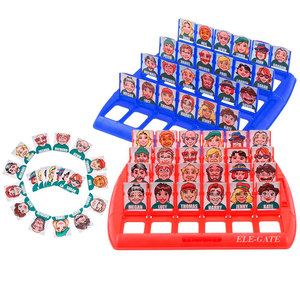 Gioco da Tavolo Personalizzato 'Indovina Chi?' Divertente ed Educativo in Plastica per Bambini e Adulti con Logo Personalizzato e Carta - Product Image 1