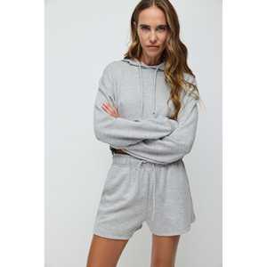 Sudadera Corta con Capucha Suave al Tacto - Product Image 2