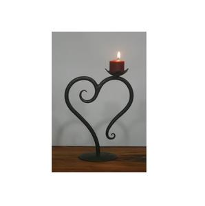 Bougeoir rond en métal de luxe moderne, couleur fer, porte-gobelet, table debout, bougeoir décoratif - Product Image 6