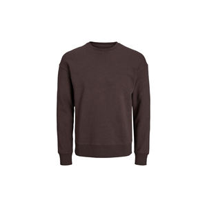 Sudadera de algodón 100% de gran tamaño unisex cuello redondo hombro caído manga larga diseño de logotipo impreso personalizado venta al por mayor sudaderas con capucha a granel - Product Image 5