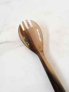 Juego de cuchara de cuerno de ágata hecho a mano, cubiertos de cuerno de buey y búfalo natural ecológico, hueso pulido para decoración del hogar - Product Image 2